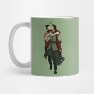 Kyoshi carrying Rangi Mug